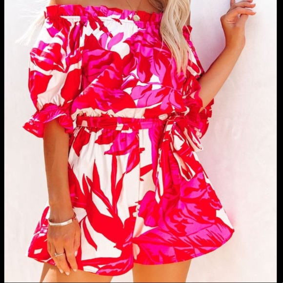 Fun Colorful Romper - Picture 1 of 5